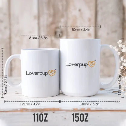 Paw-Prints & Espresso Sips: Custom Mug for Dog Moms