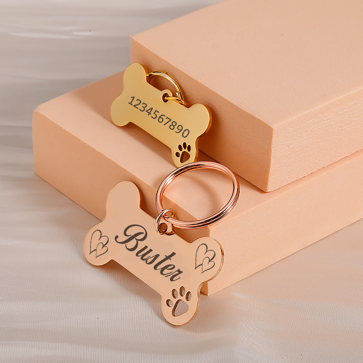 Personalized Engraved Pet ID Tag
