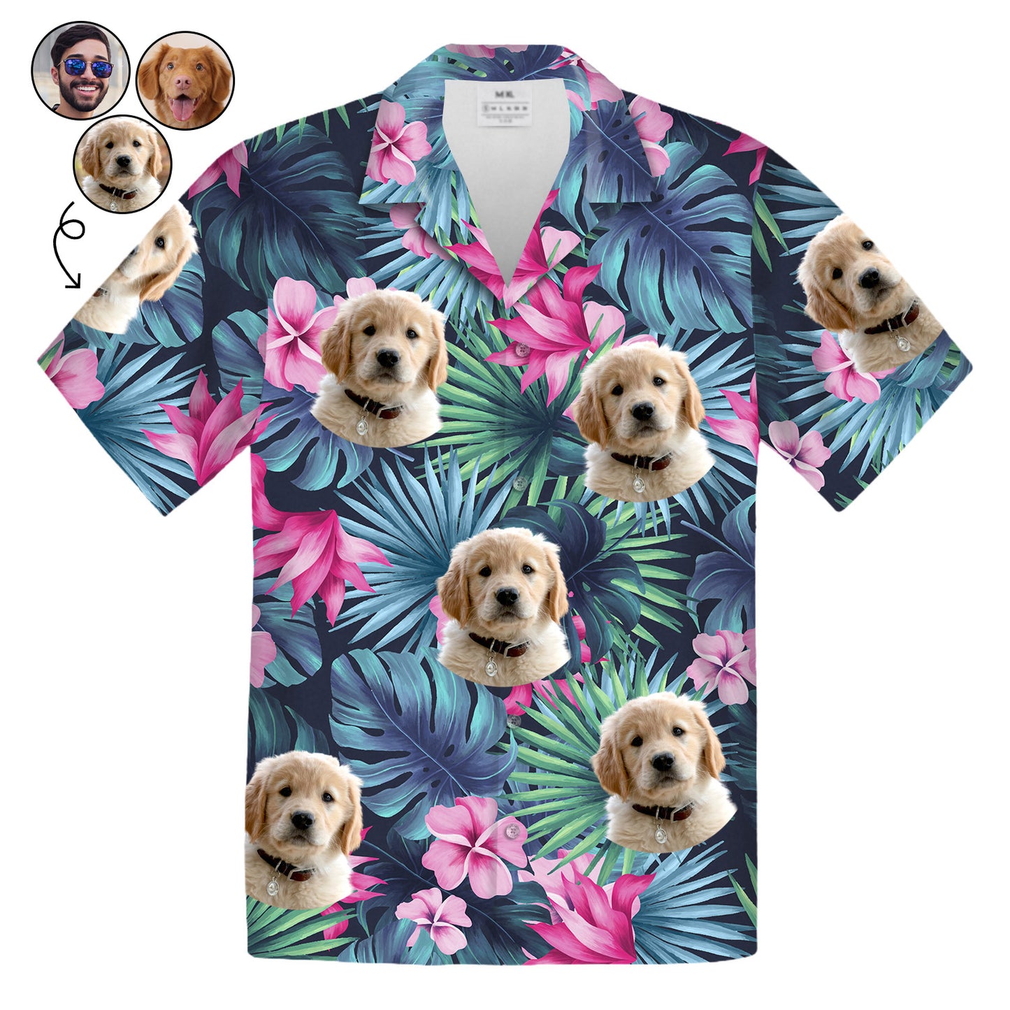 "Island Pals" Personalized Hawaiian Shirt